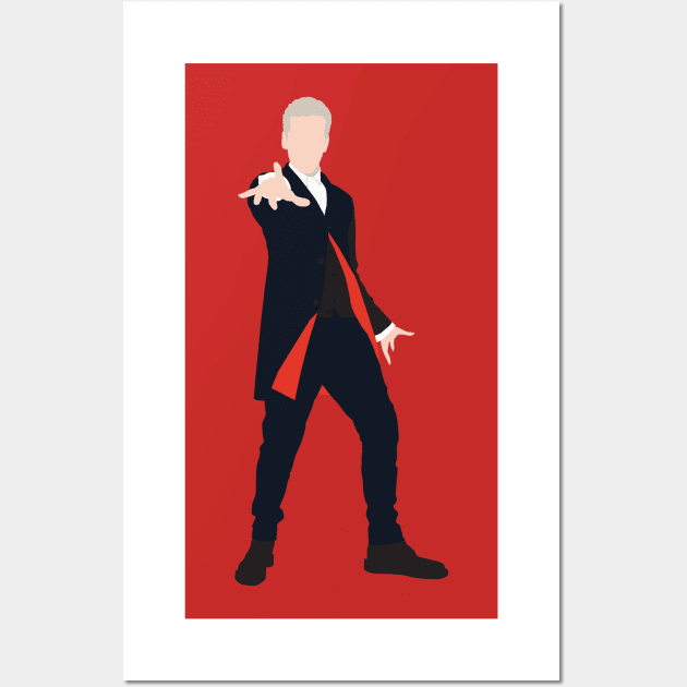 12th Doctor Who Wall Art by Alice_Wieckowska